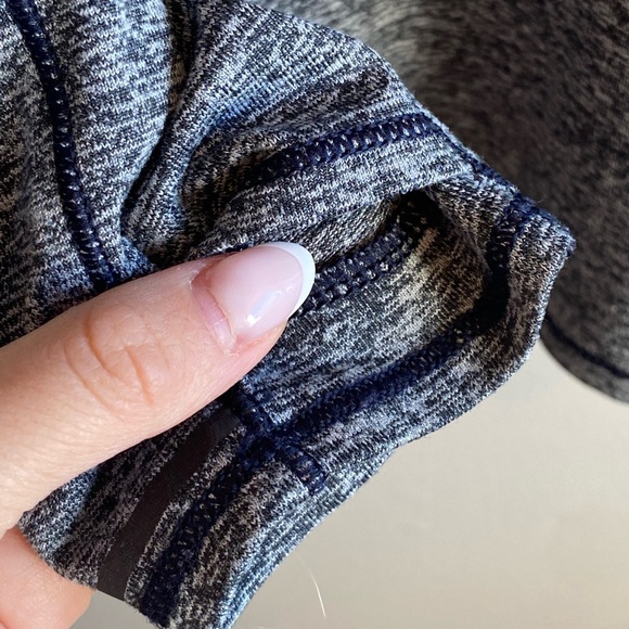 Athleta Running Wild Half Zip Colorblock 1/2 Zip Gray Navy Red Size XS - Picture 12 of 12